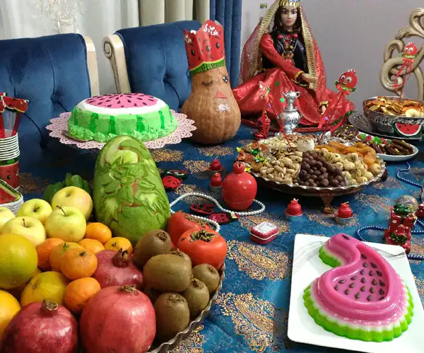 تزیین یلدایی
