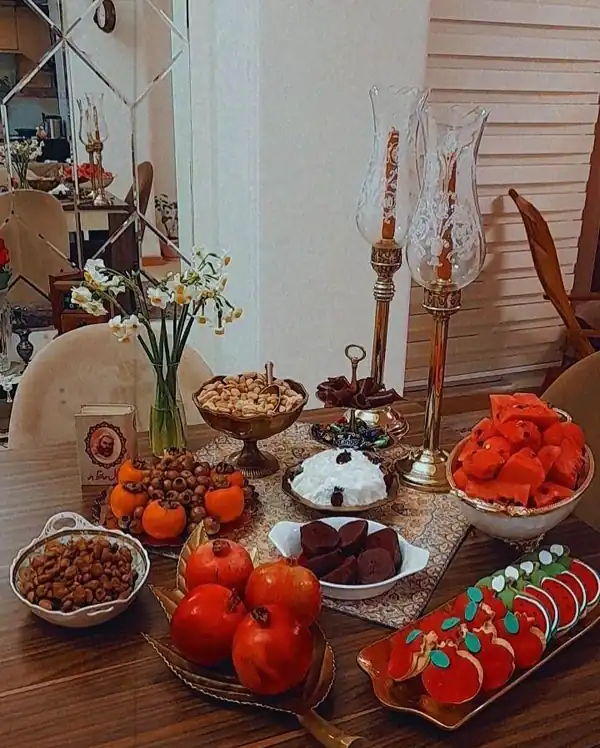 تزیین یلدایی جدید