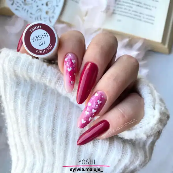 طراحی ناخن جدید صورتی