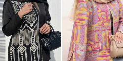 جدیدترین مدل مانتو عید + مدل مانتو ژاکارد و سوزن دوزی برای عید