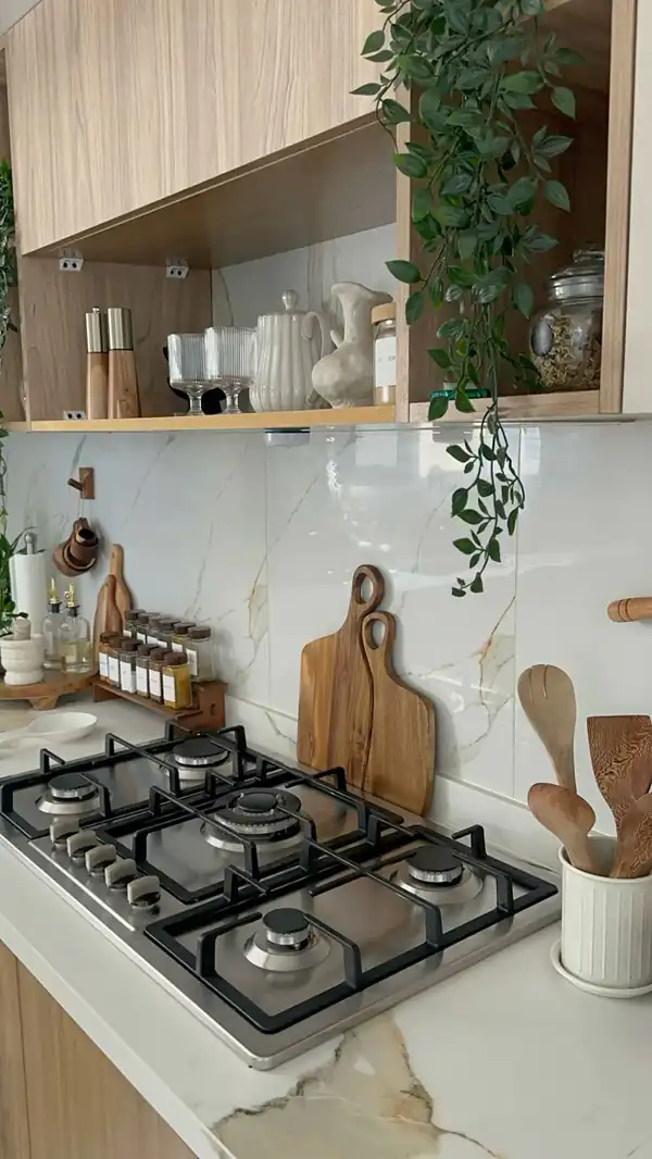 چیدمان وسایل آشپزخانه