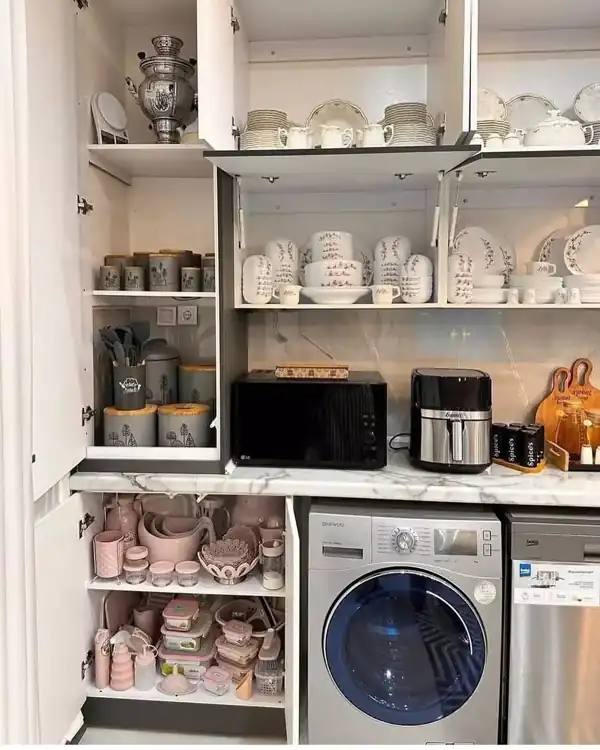 چیدمان کابینت آشپزخانه