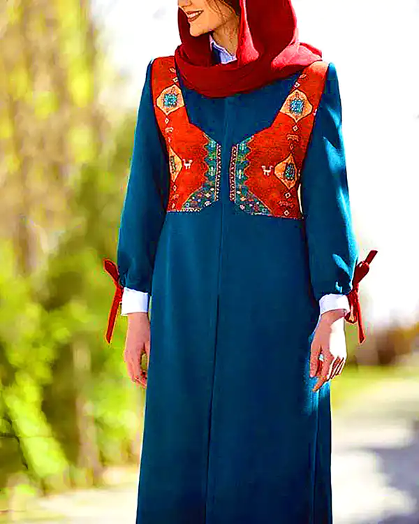 مدل مانتو سنتی دخترانه جدید