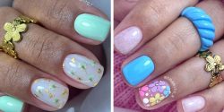 مدل طراحی ناخن ساده + طرح ناخن های شیک و ساده