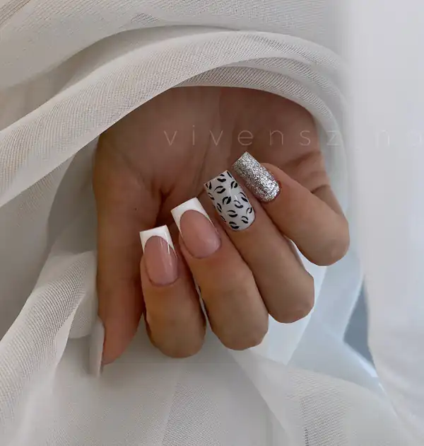 مدل طراحی ناخن ساده