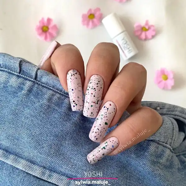 مدل طراحی ناخن شلوغ