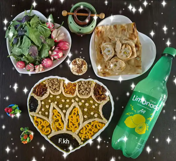 چیدمان میز شام