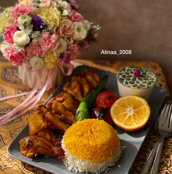 چیدمان میز شام