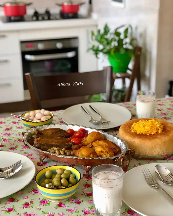 میز شام