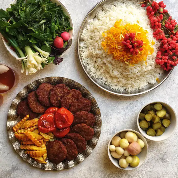 میز شام