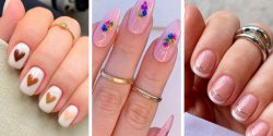مدل طراحی ناخن دخترانه + طرح ناخن های شیک دخترانه