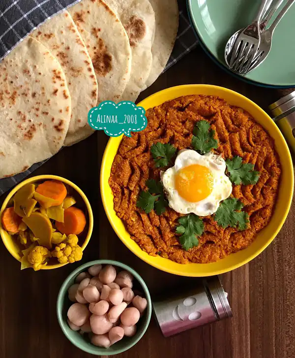 سفره آرایی شام