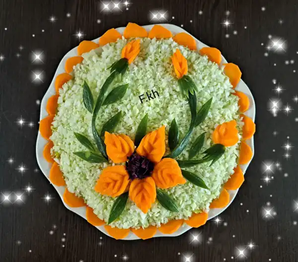 سفره آرایی شام