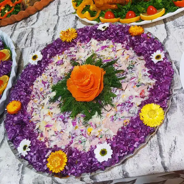 سفره آرایی شام