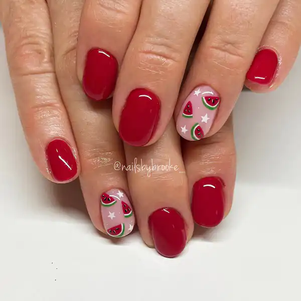 طراحی ناخن دخترانه اسپرت