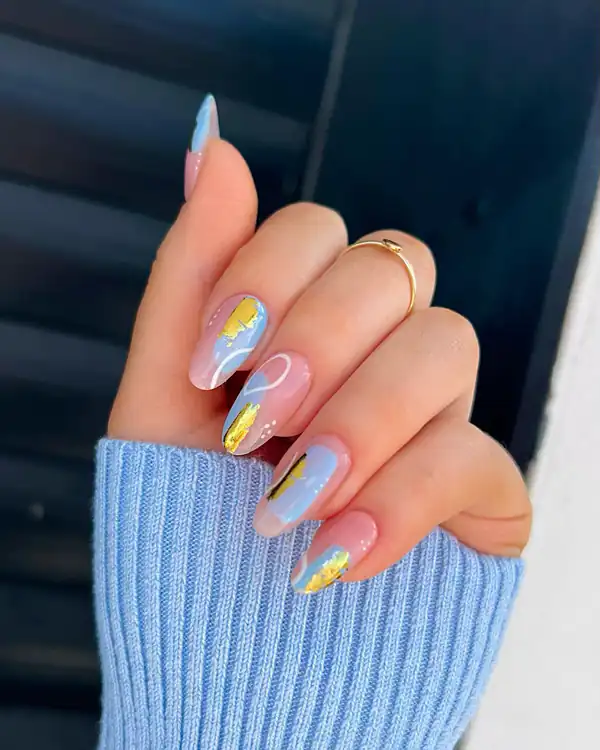 طراحی ناخن دخترانه اسپرت