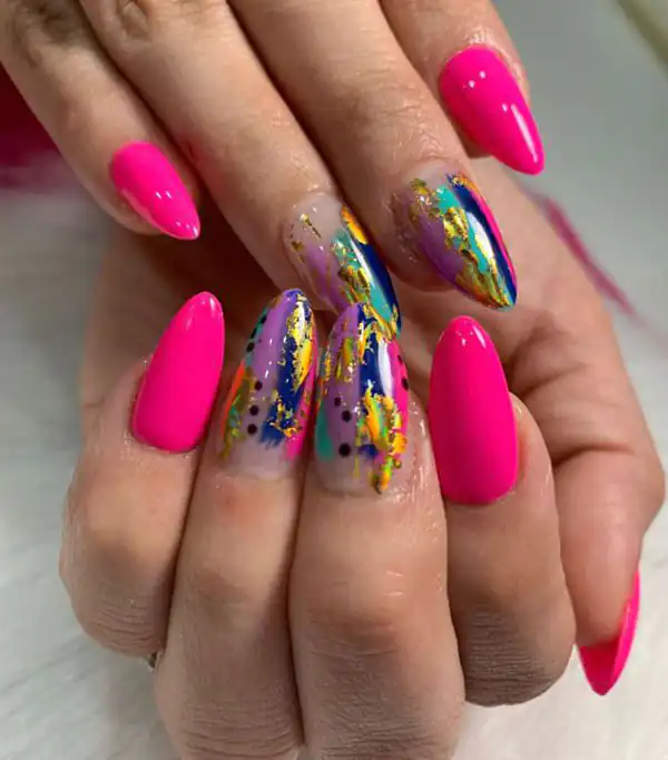 طراحی ناخن خاص و شیک