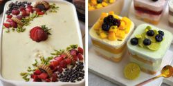 تزیین دسر + مجموعه ای از ایده های شیک برای تزیین دسر