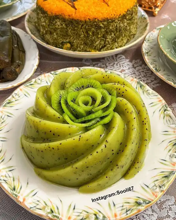 تزیین دسر