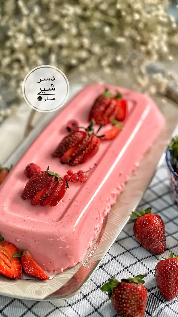 تزیین دسر
