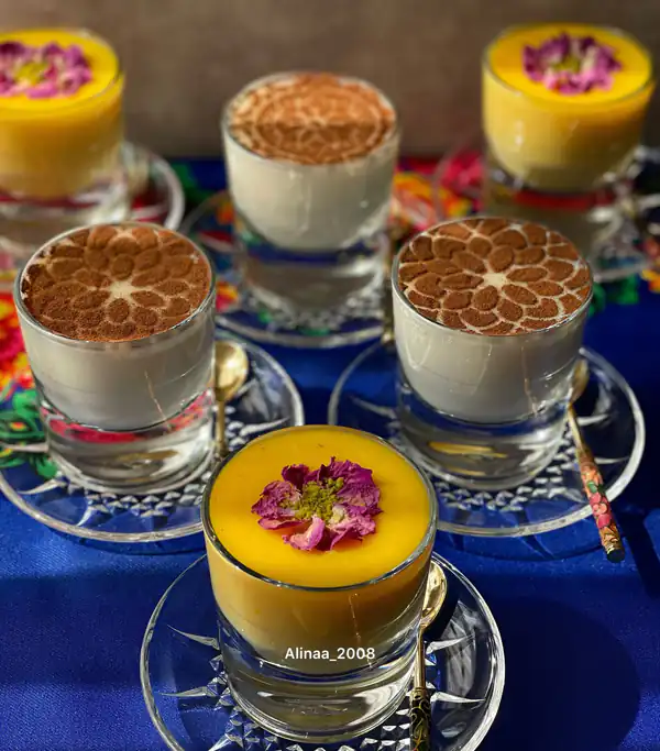 تزیین دسر