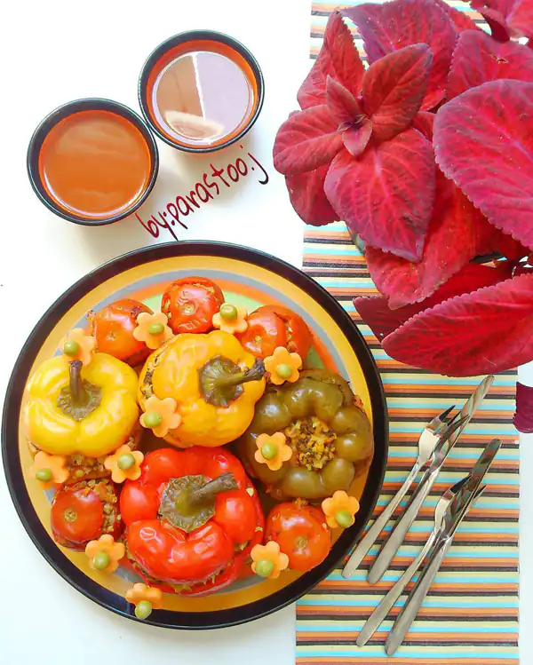 تزیین دلمه ساده