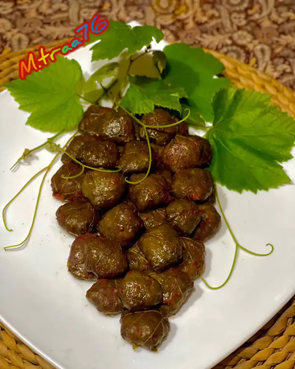 تزیین دلمه ساده