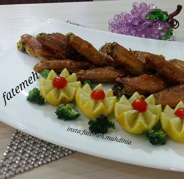تزیین غذا برای مهمانی
