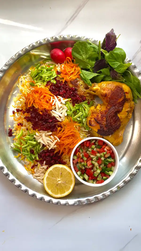 تزیین غذا برای مهمانی