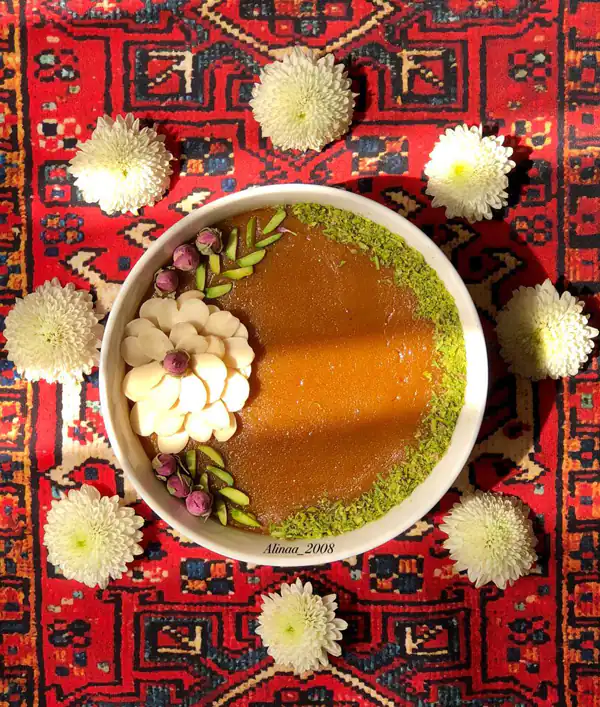 تزیین حلوا مجلسی