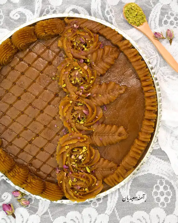 تزیین حلوا مجلسی