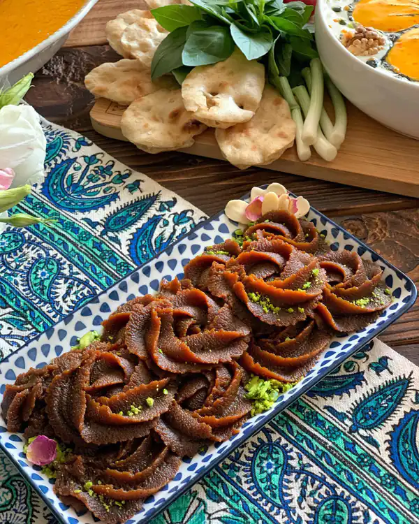 تزیین حلوا مجلسی