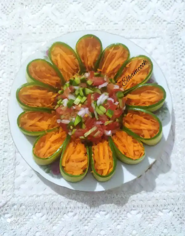 ایده تزیین سالاد شیرازی