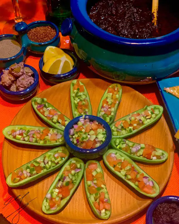 ایده تزیین سالاد شیرازی