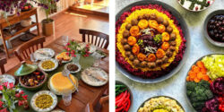 میز شام ایرانی + ایده های تزیین و چیدمان میز شام ایرانی