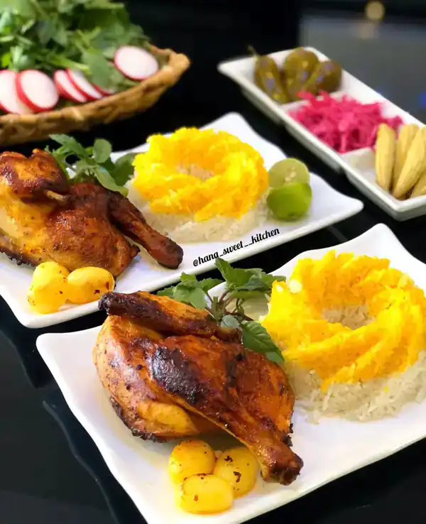 میز شام لاکچری