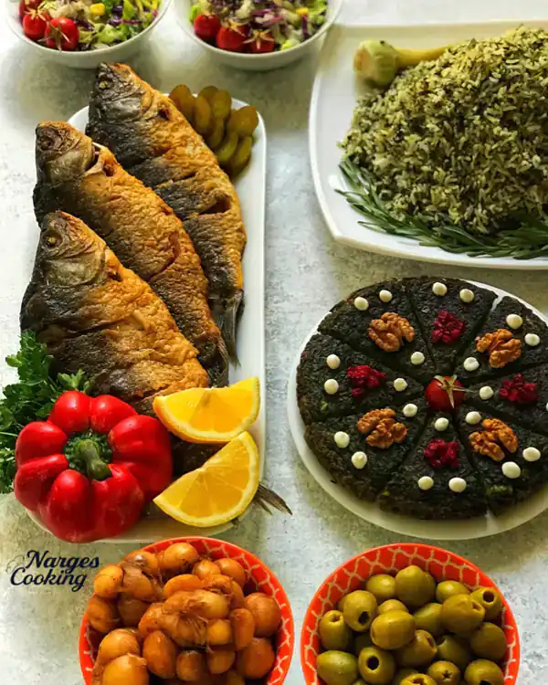 میز شام لاکچری