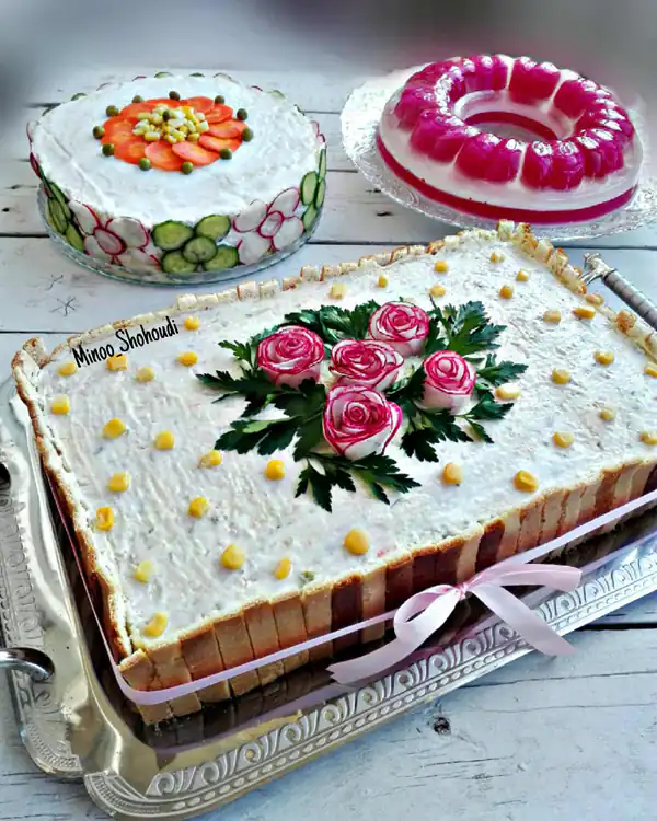 میز شام ساده