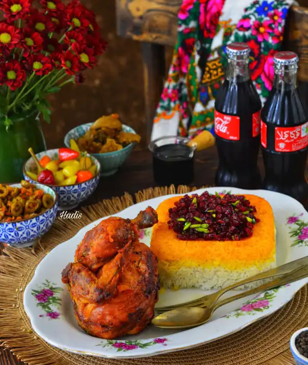 میز شام ساده