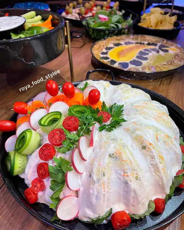 سفره آرایی مدرن