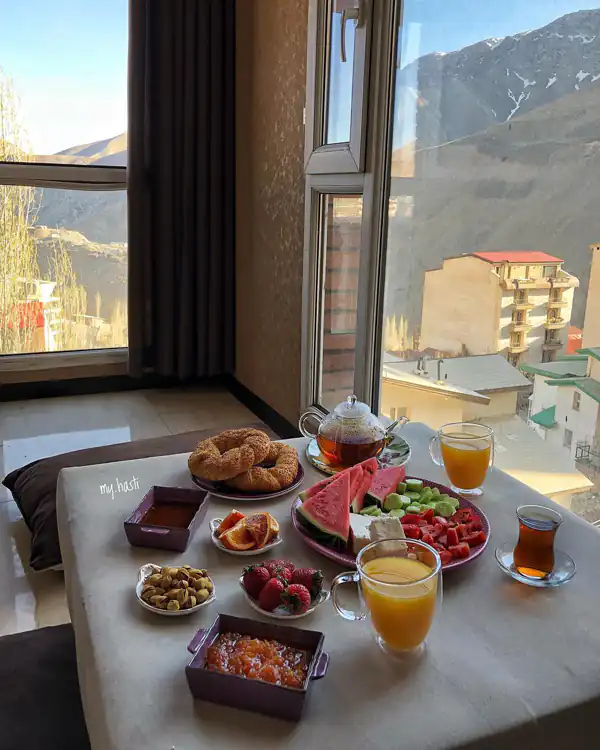 سفره آرایی صبحانه