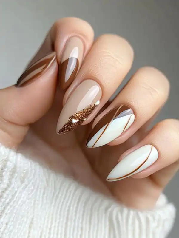 طراحی ناخن پاییزی ۱۴۰۴