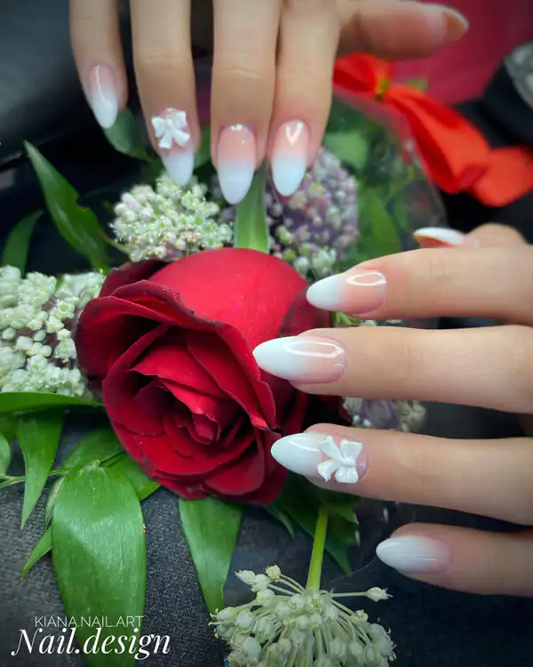 طراحی ناخن پاپیون برجسته