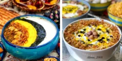 تزیین آش رشته ساده + تزیین آش رشته با ایده های جذاب