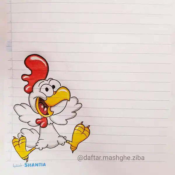 تزیین دفتر مشق جدید