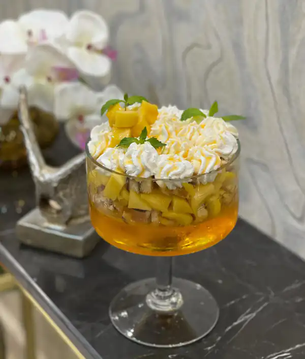تزیین دسر برای مهمانی