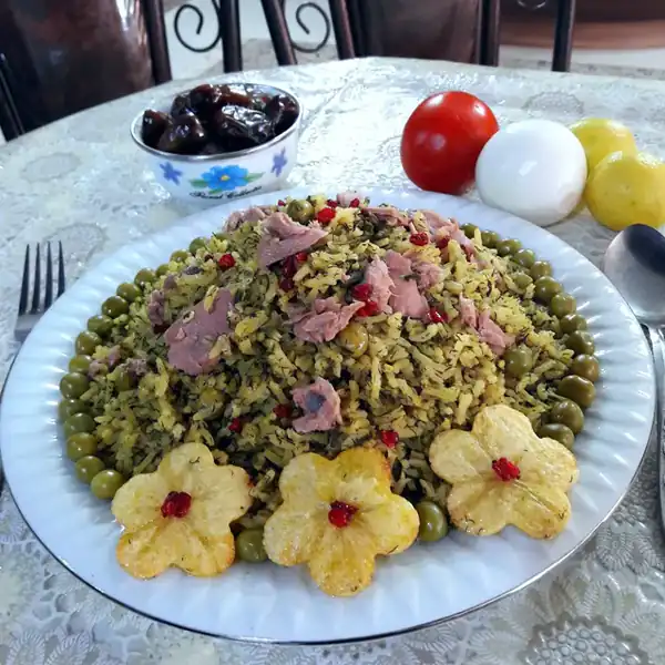 تزیین غذا برای مدرسه