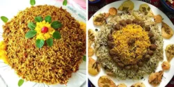 تزیین کلم پلو + ایده های شیک و مجلسی برای تزیین کلم پلو