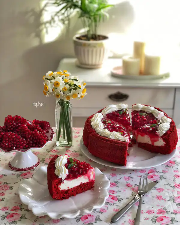 تزیین کیک شیک
