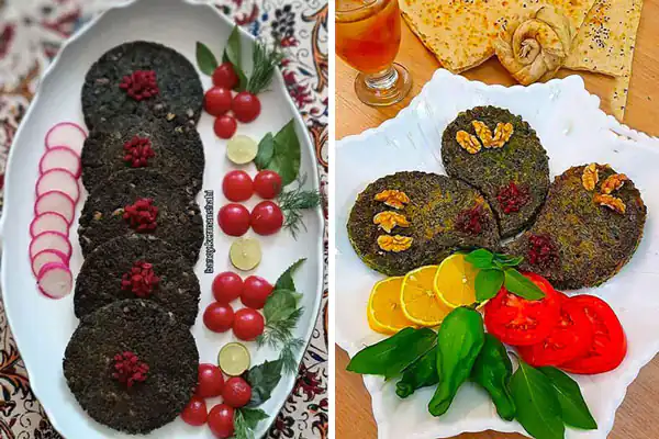 تزیین کوکو سبزی برای مدرسه تزیین کوکو سبزی با گوجه و خیارشور تزیین کوکو برای مدرسه تزیین کوکو سبزی برای کودکان تزیین کوکو سبزی با نان لواش